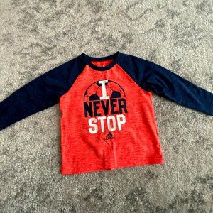 Long Sleeve Adidas Sports Shirt